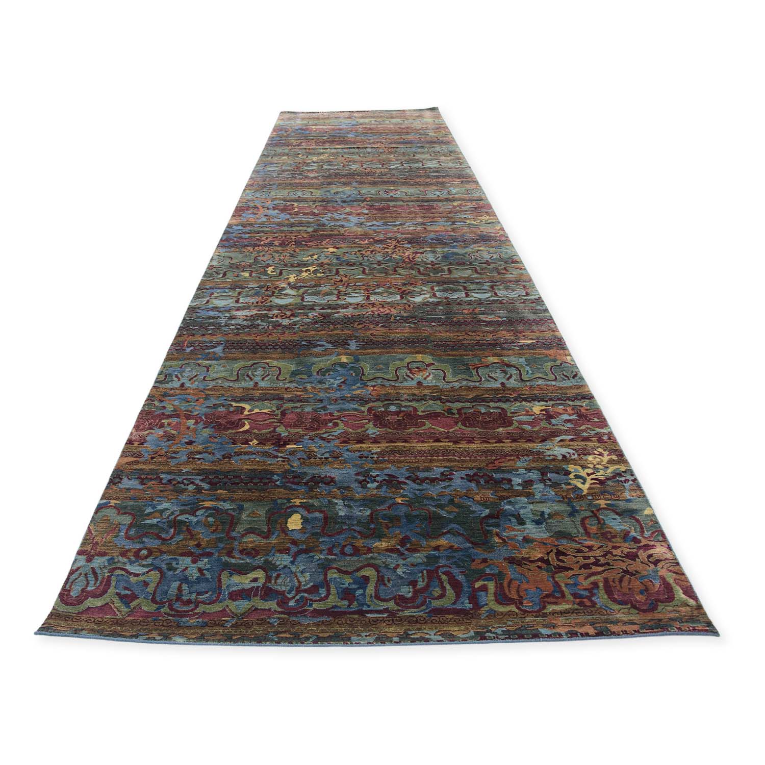 Sangpo Tibetan Wool and Viscose Rug