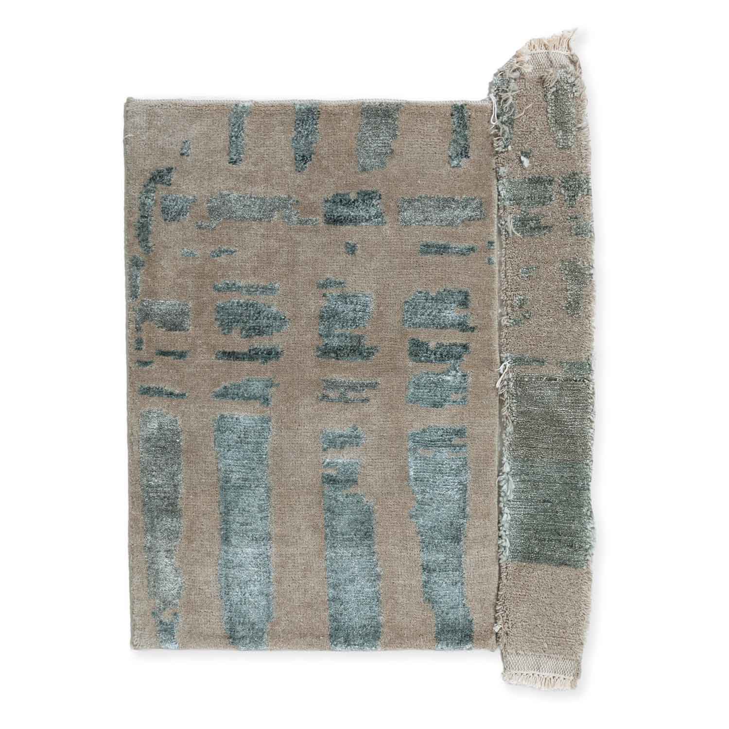 Brumeelle Handknotted Wool and Viscose Rug