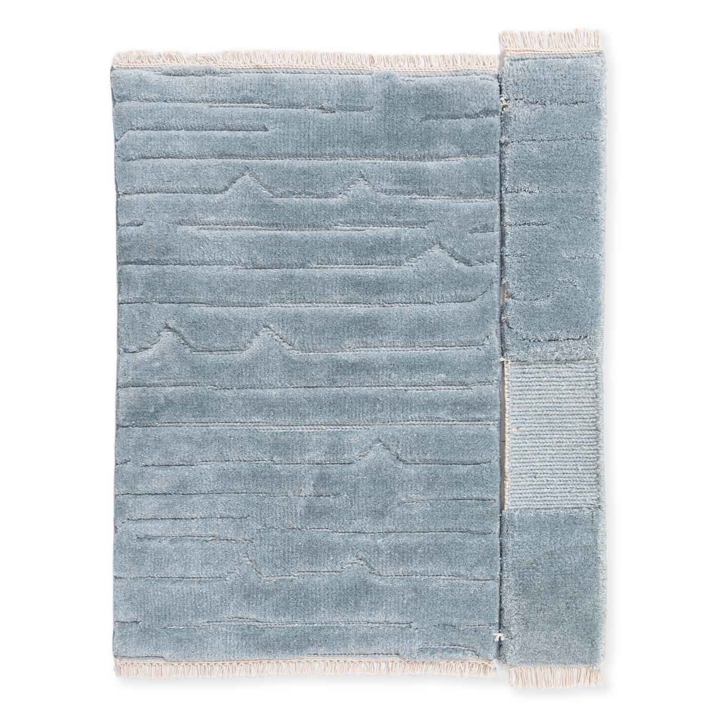 Wave Handknotted Wool Rug