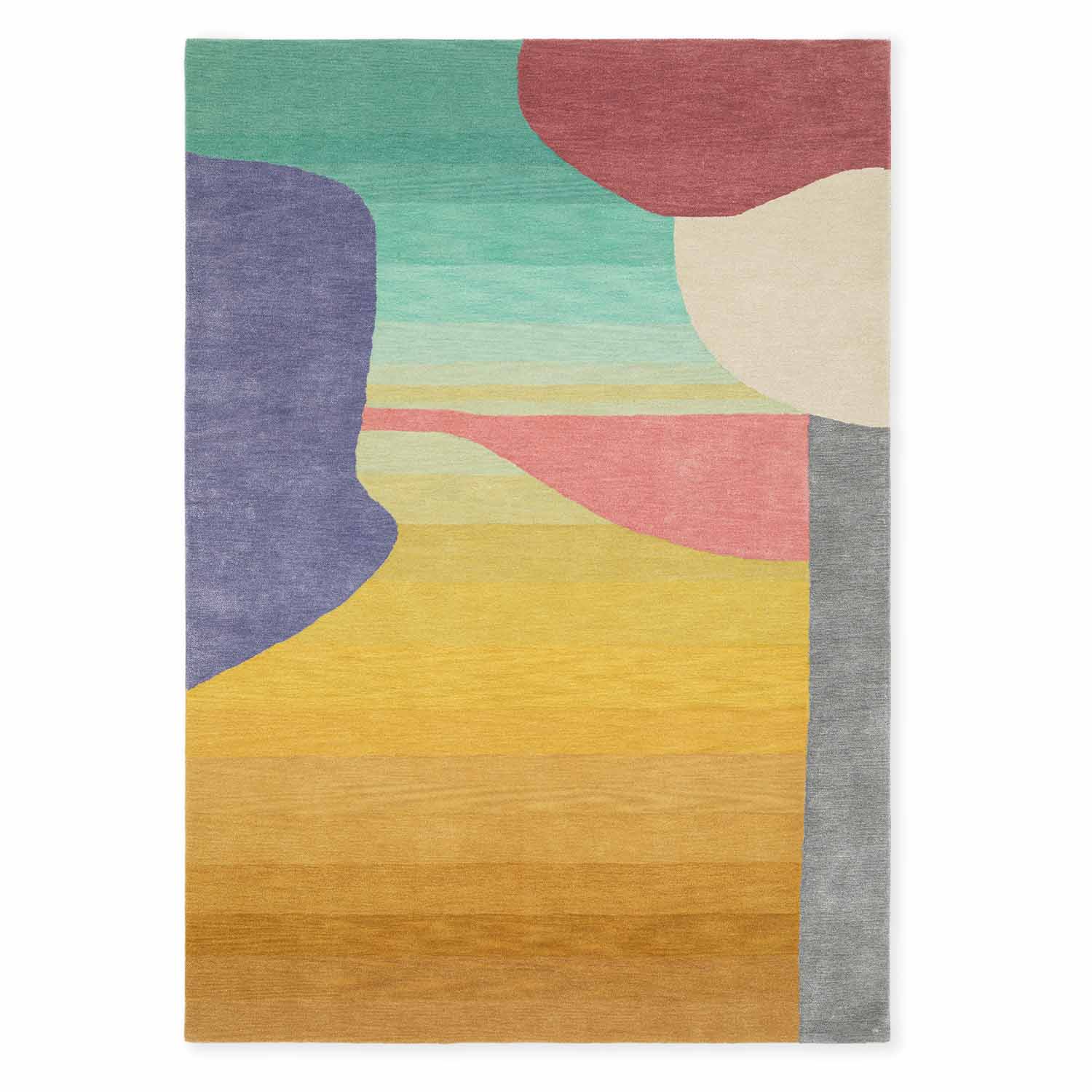 Daastov Hand-tufted wool and viscose rug