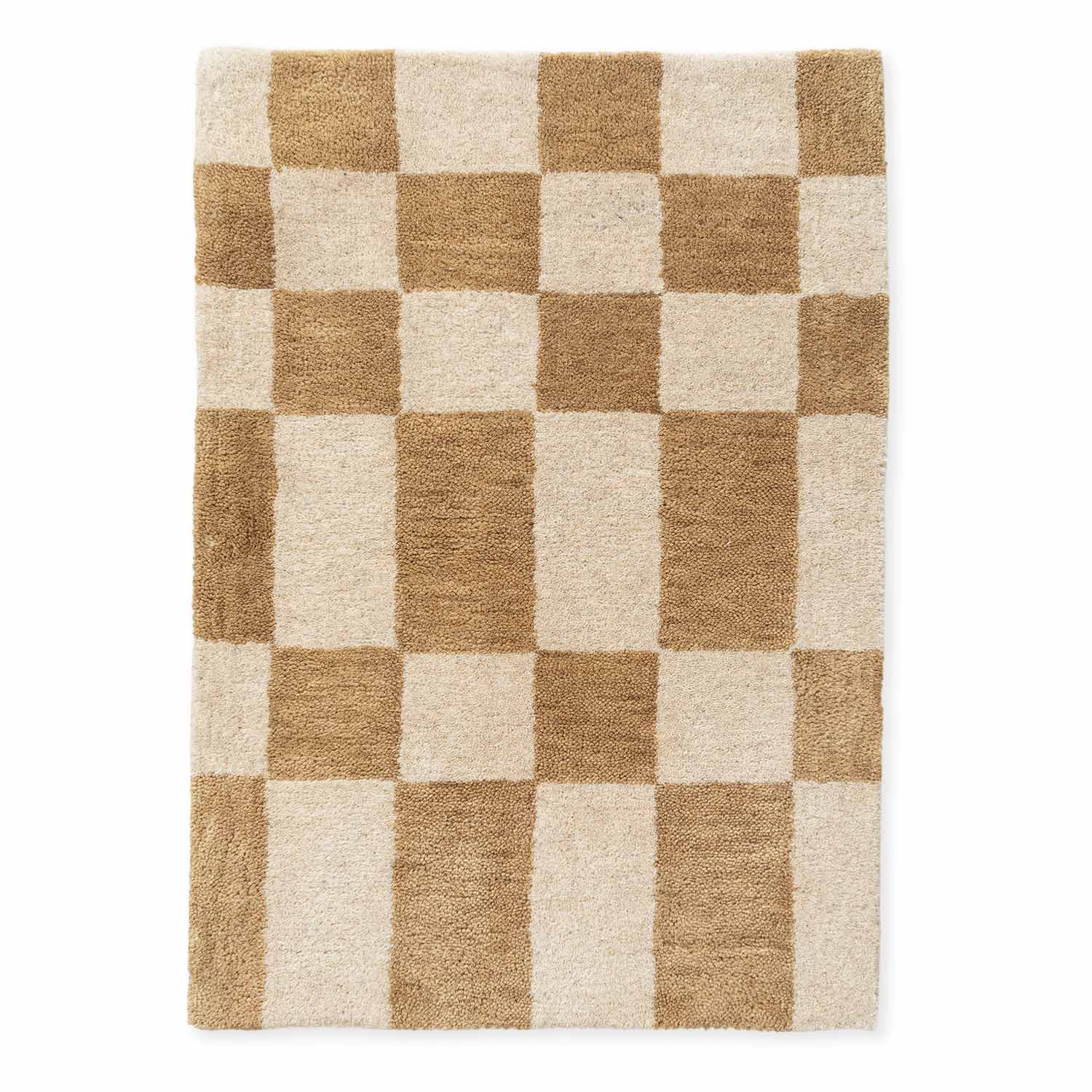 Quadrant Hand-tufted wool rug