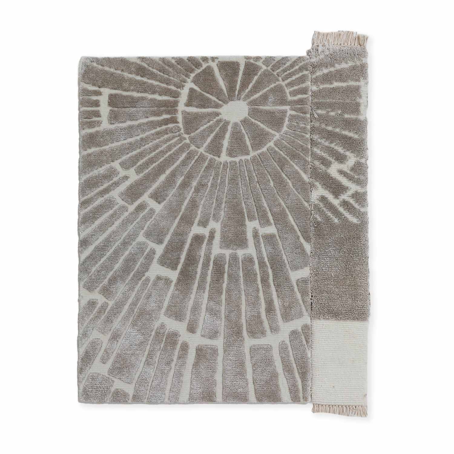 Chakran Tibetan Wool and Viscose Rug