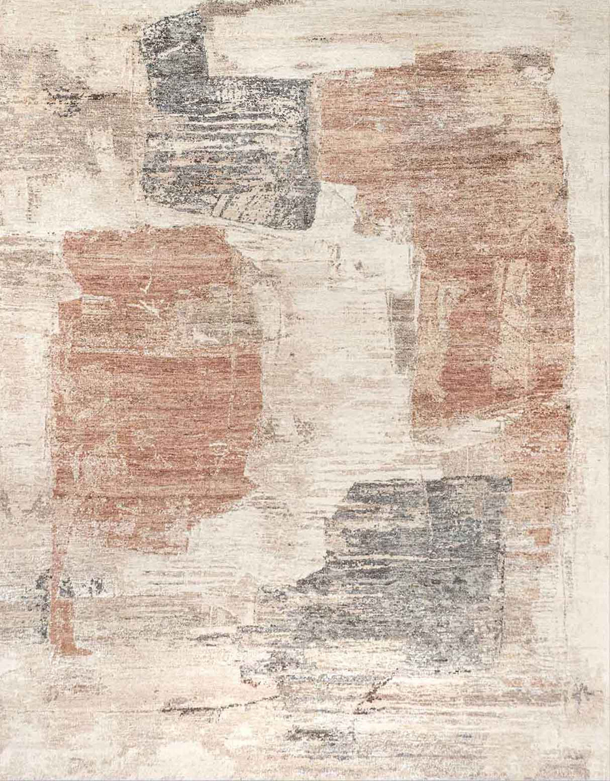 Caligo Handknotted Wool and Silk Rug