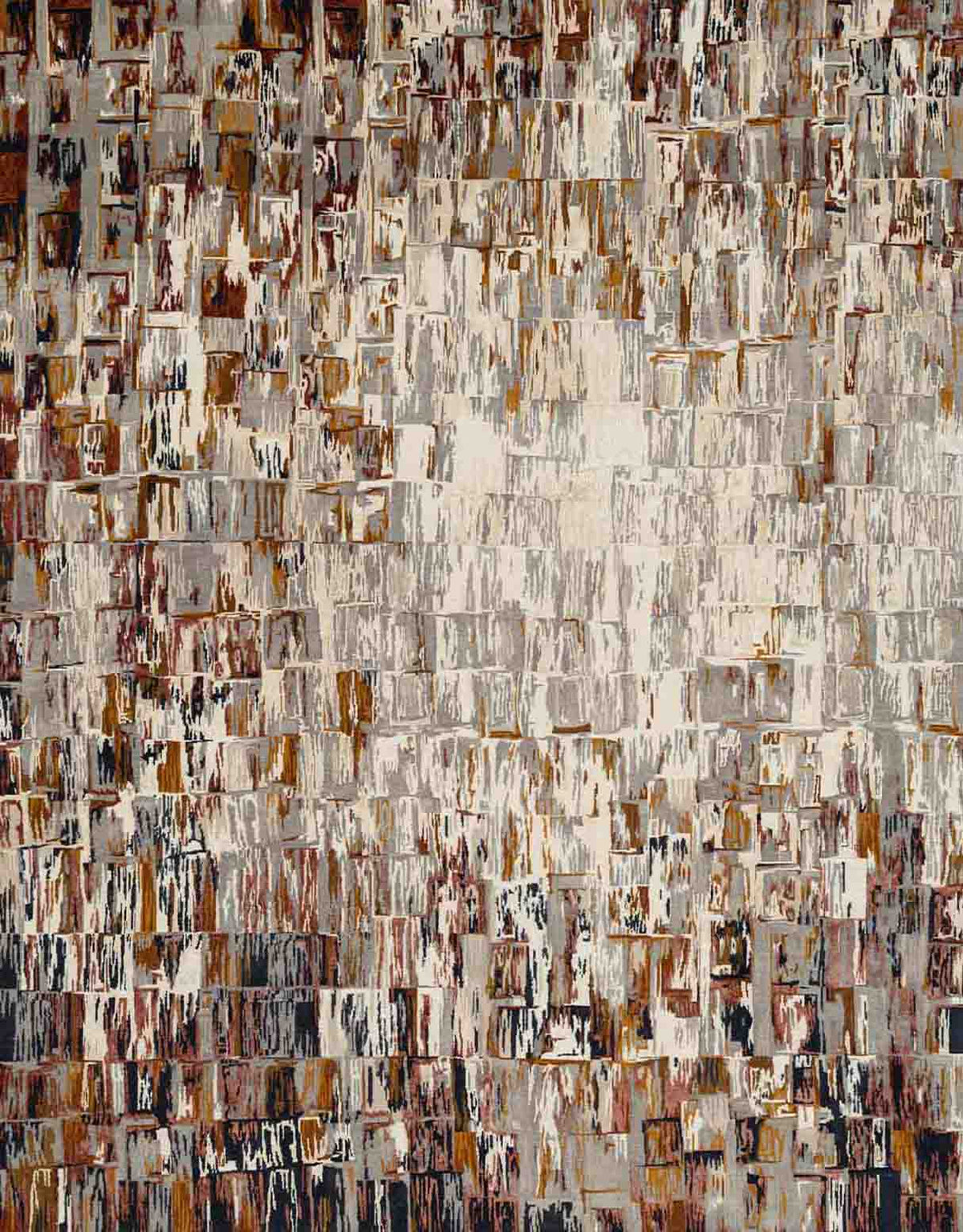 Luna-1 Hand Knotted Woollen And Silk Rug By Angeli Sowani