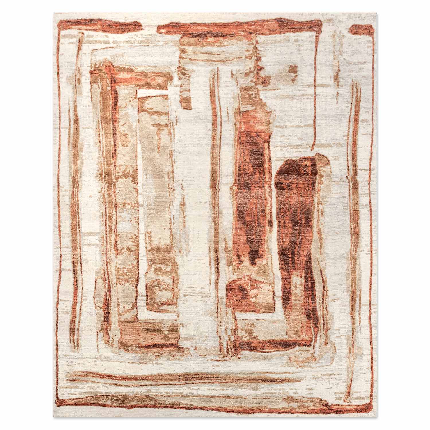 Winsor Handknotted Wool and Silk Rug