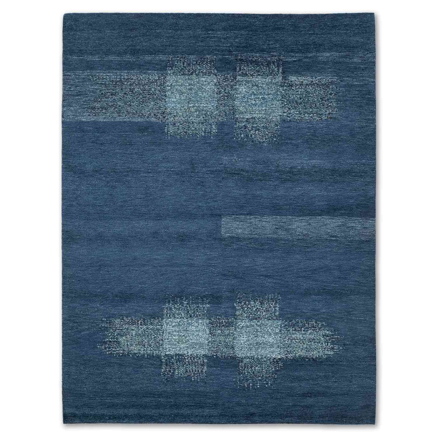 Cross-F Handknotted Wool Rug
