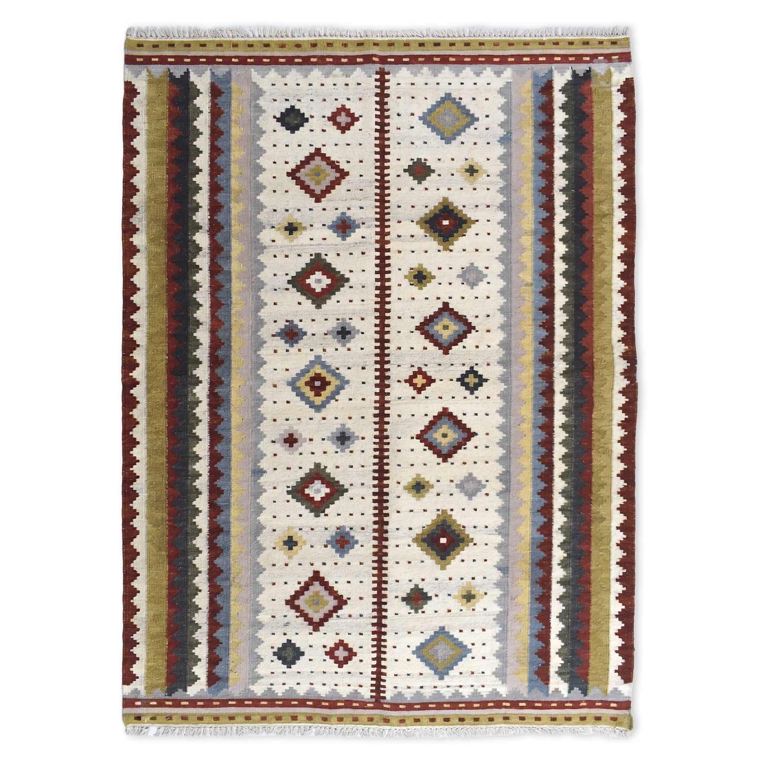 Kinsale Handwoven Wool Dhurrie