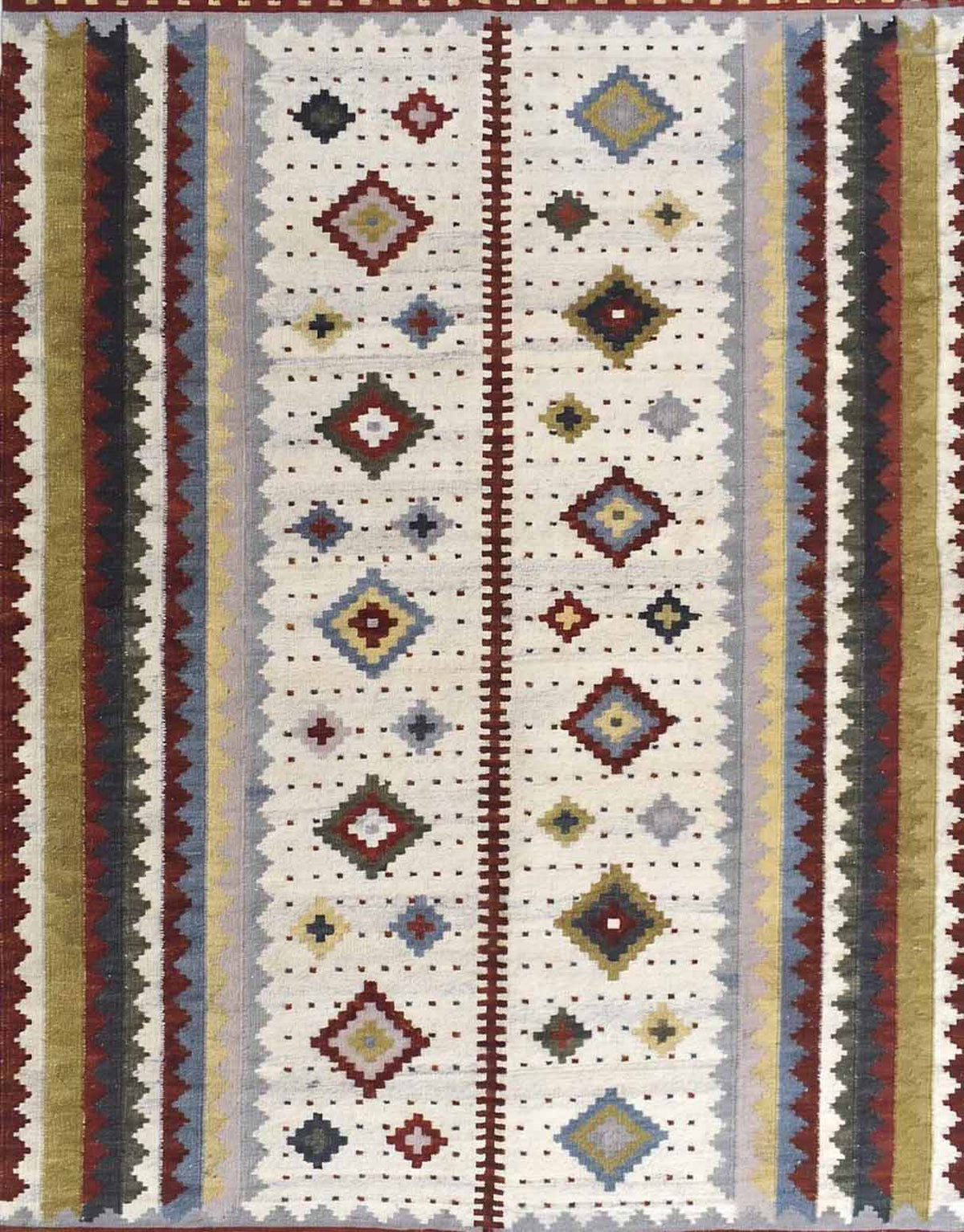Kinsale Handwoven Wool Dhurrie