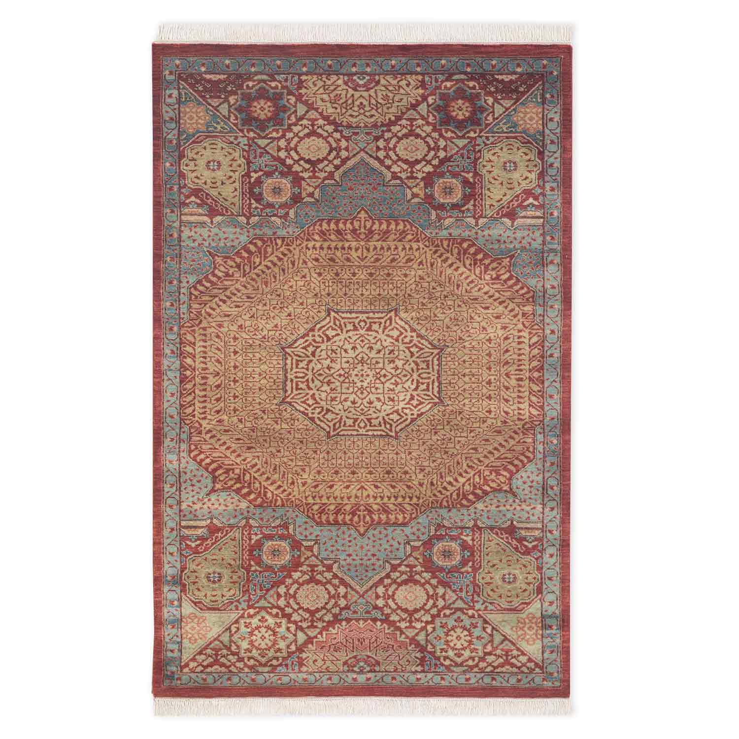 Mamluk Handknotted Woollen Rug