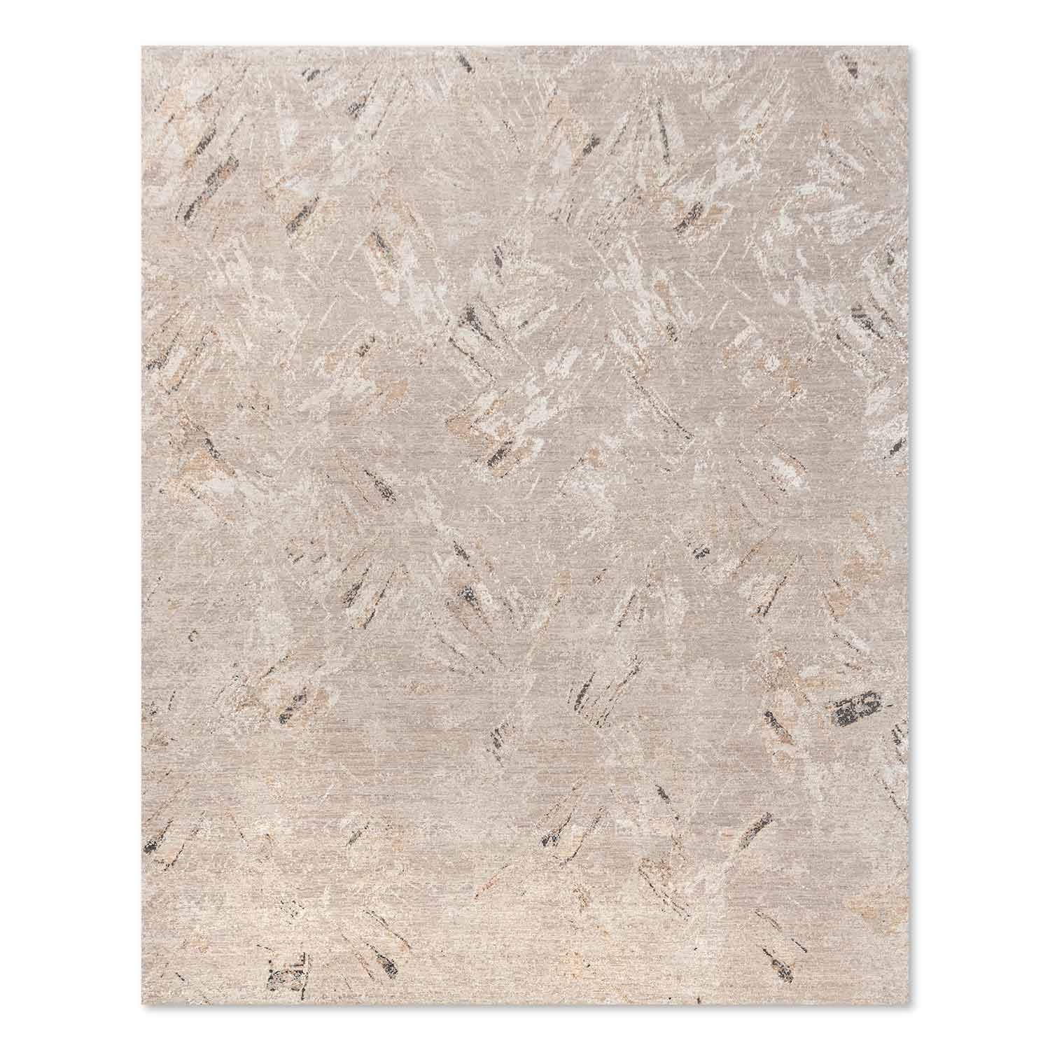 Mehrington Handknotted Wool and Silk Rug
