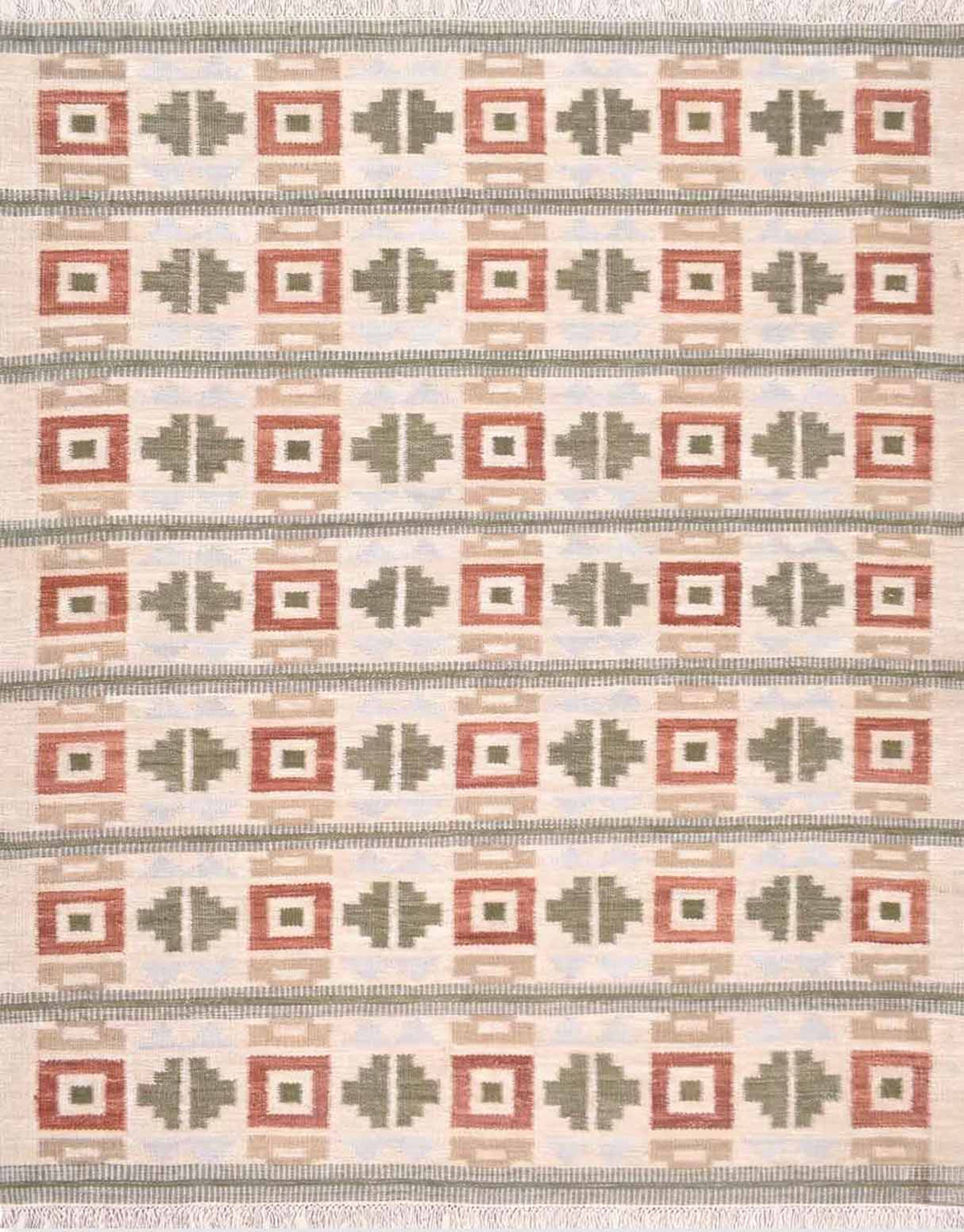 Nomair Handwoven Wool Dhurrie
