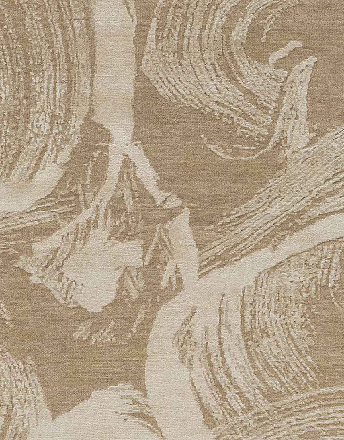 Dunip Handknotted Wool and Bamboo Silk Rug