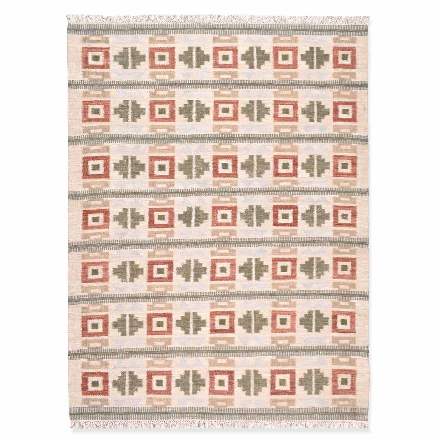 Nomair Handwoven Wool Dhurrie