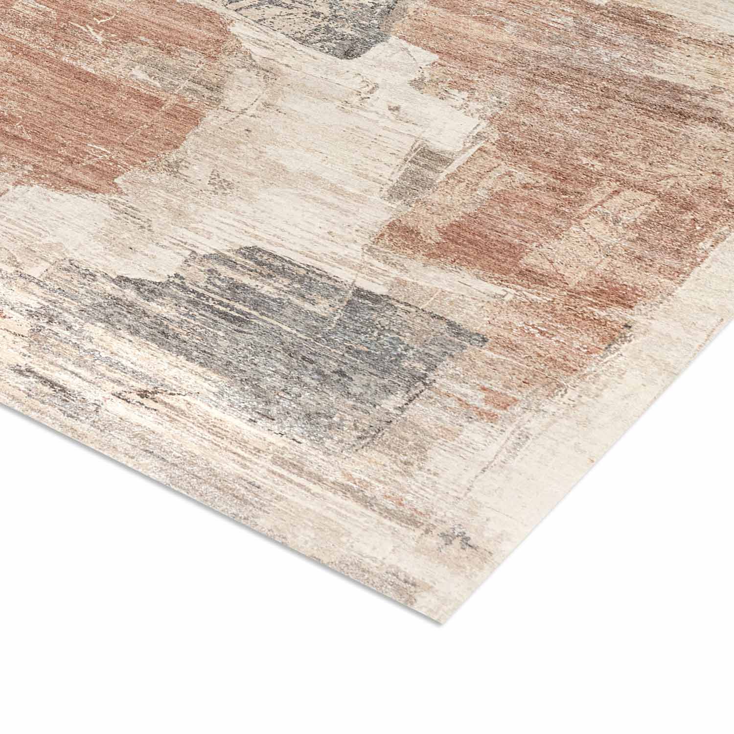 Caligo Handknotted Wool and Silk Rug