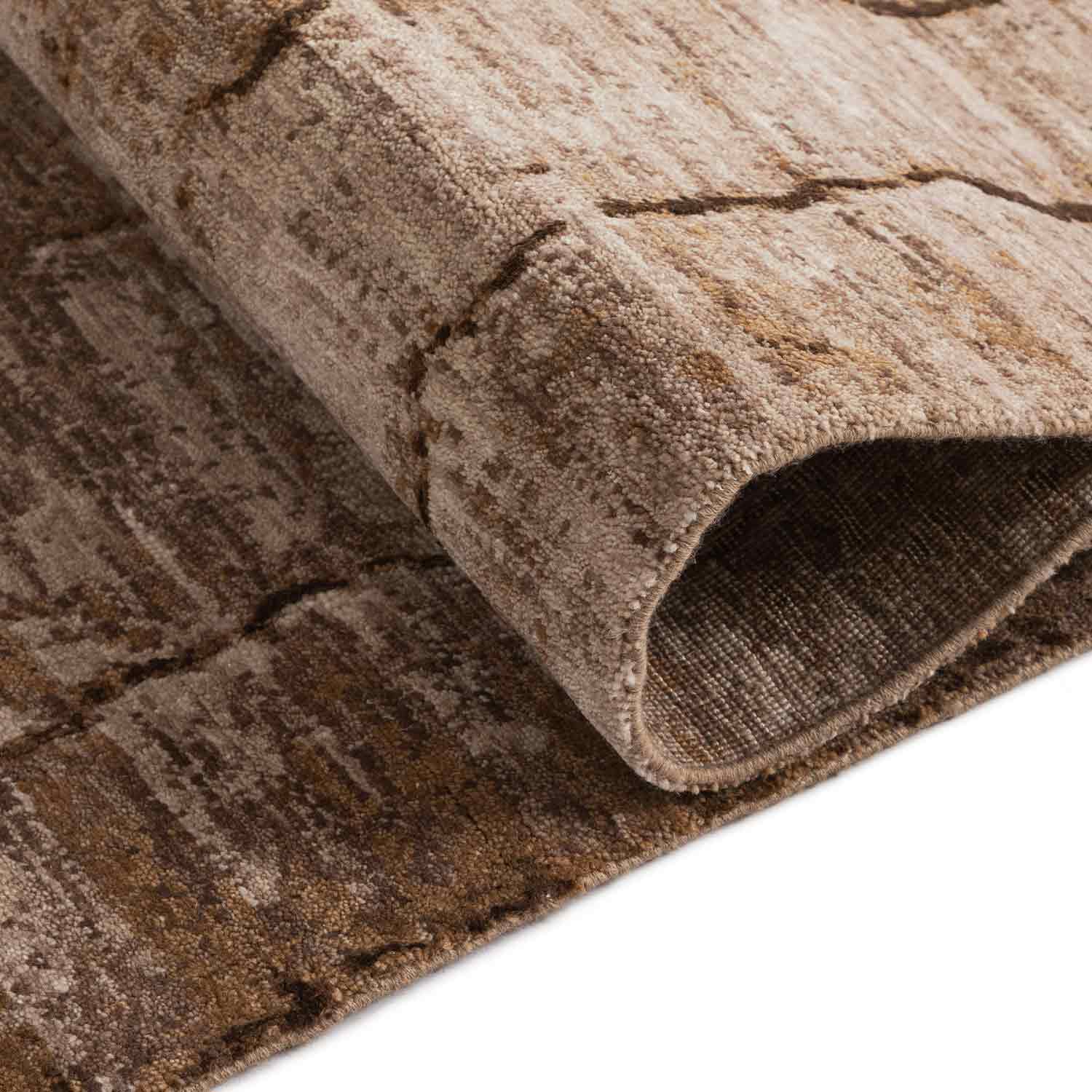 Nava Handknotted Wool and Silk Rug