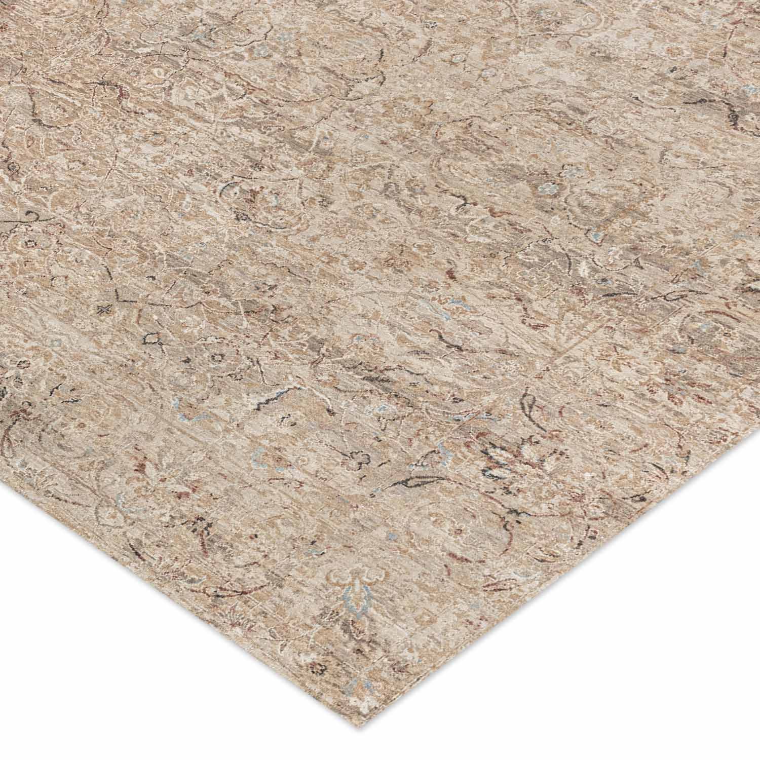Ashedowne Handknotted Wool and Silk Rug