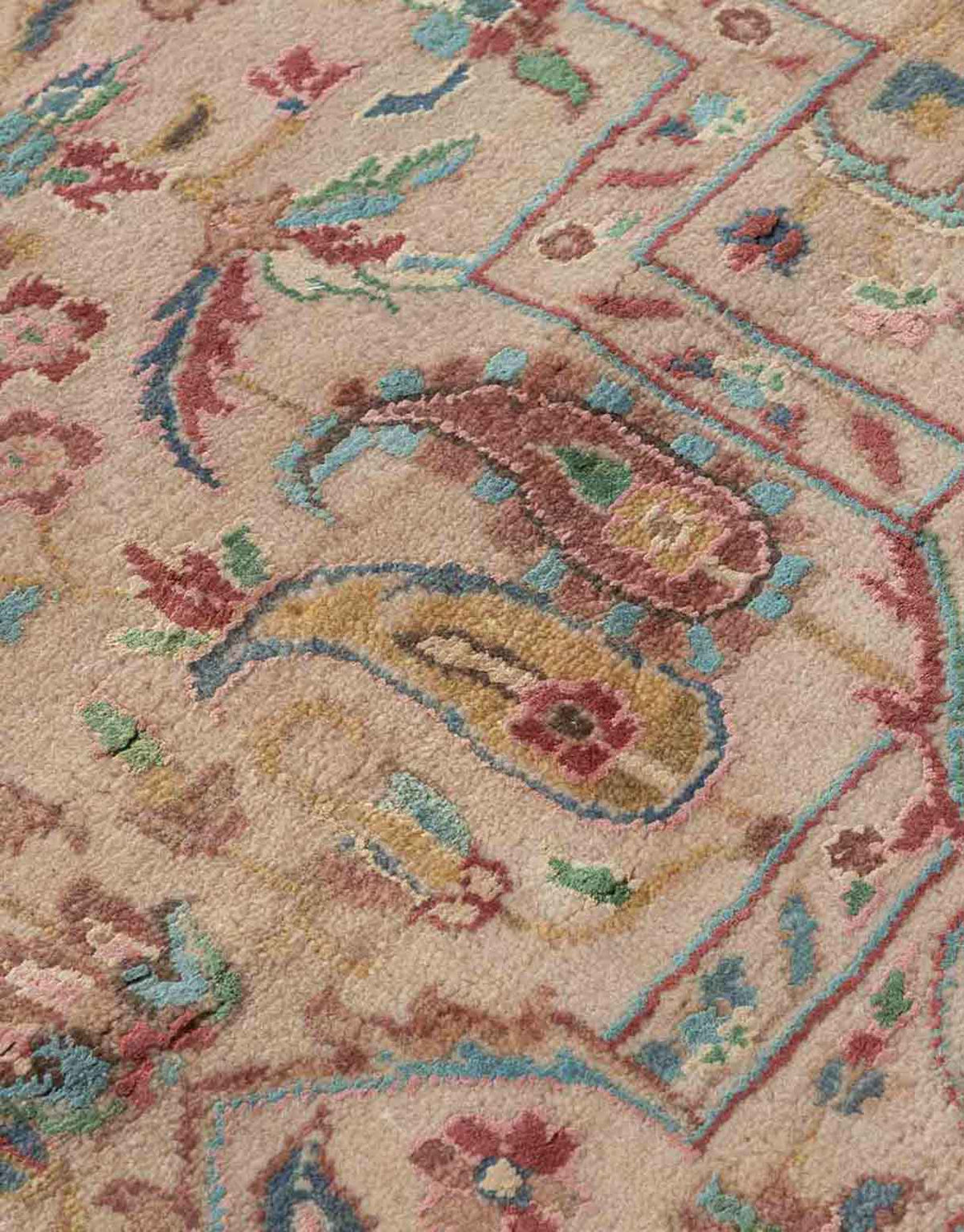 Yaman Handknotted Wool And Silk Rug