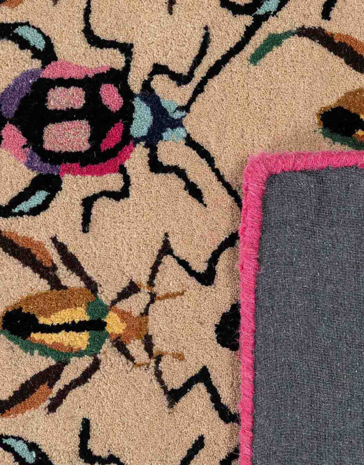 Mughal Jaal Handtufted Wool and Viscose Rug By Varun Rana