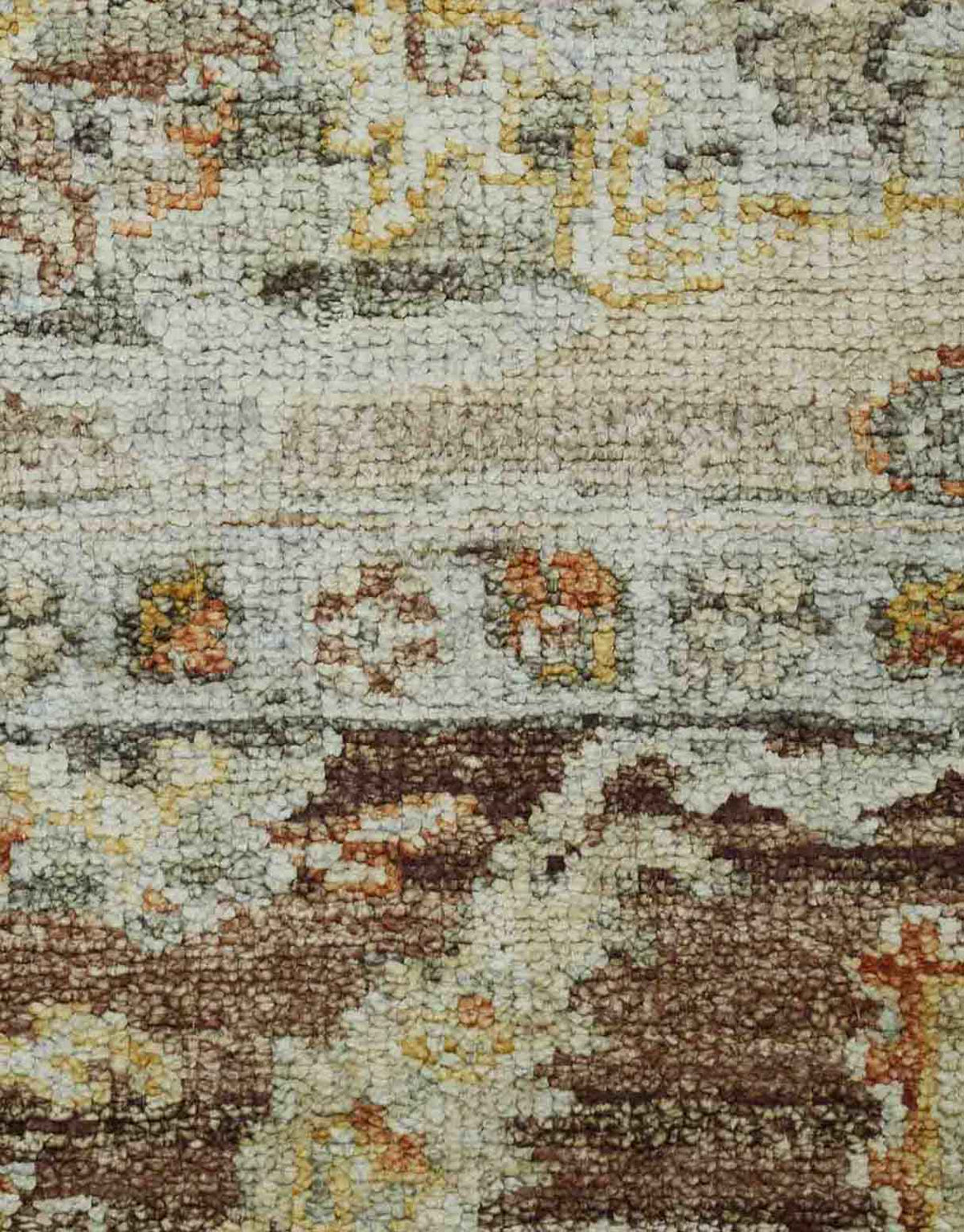Citadel Hand Knotted Wool And Silk Rug