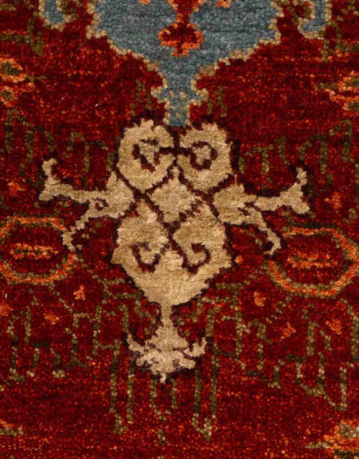 Anchor Hand Knotted Wool And Silk Rug