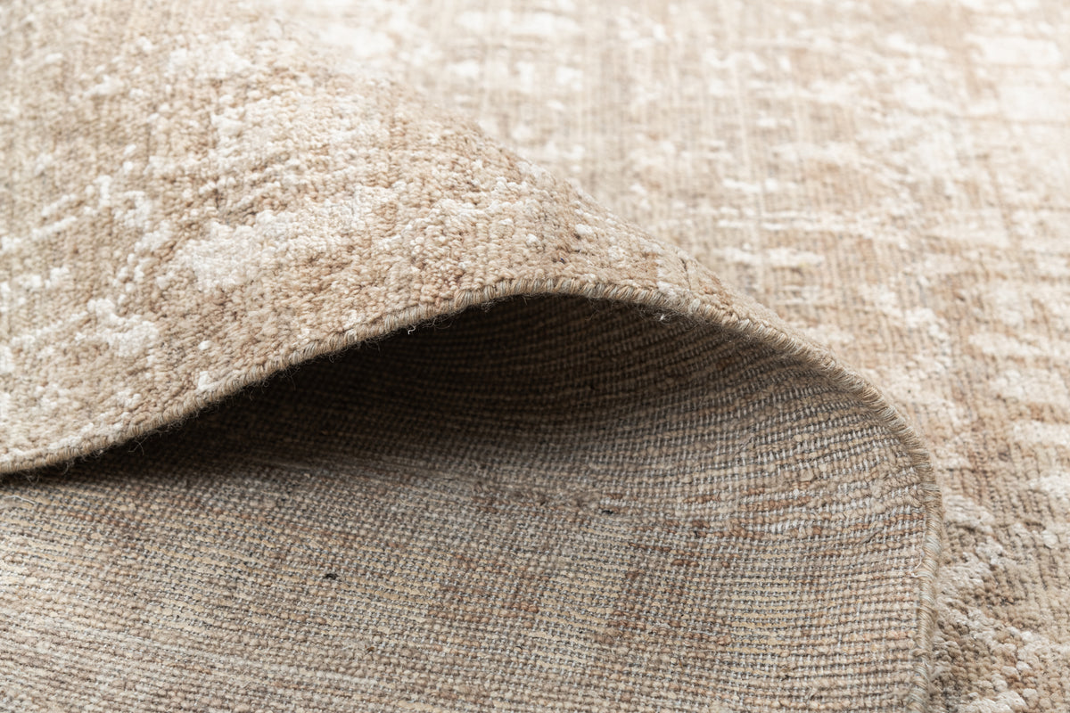 Roseite Wool And Silk Rug