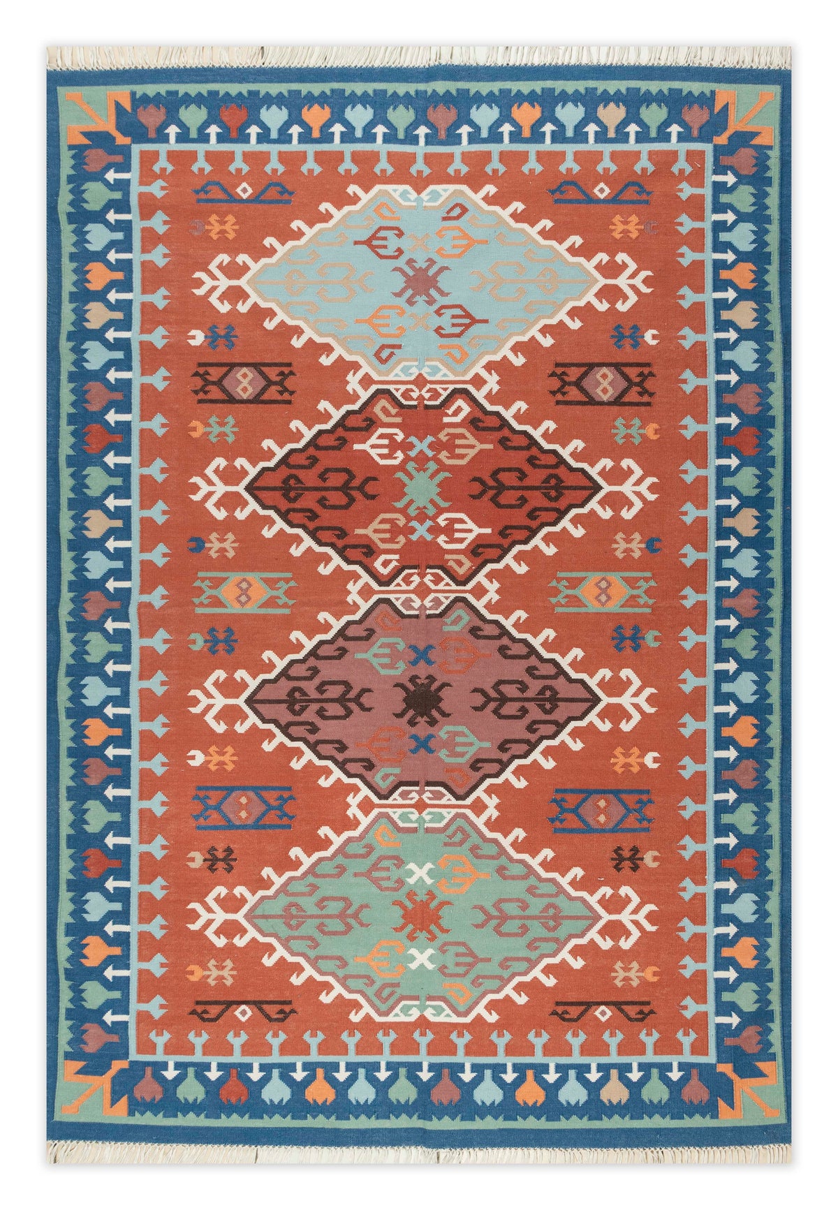 Nomad Hand Woven Cotton Dhurrie