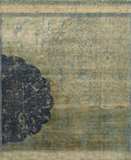 Qafia Hand Knotted Woollen and Silk Rug  By Tarun Tahiliani