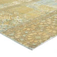 Windswept Handknotted Wool and Silk Rug By Tarun Tahiliani