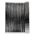 Linear Handknotted wool rug