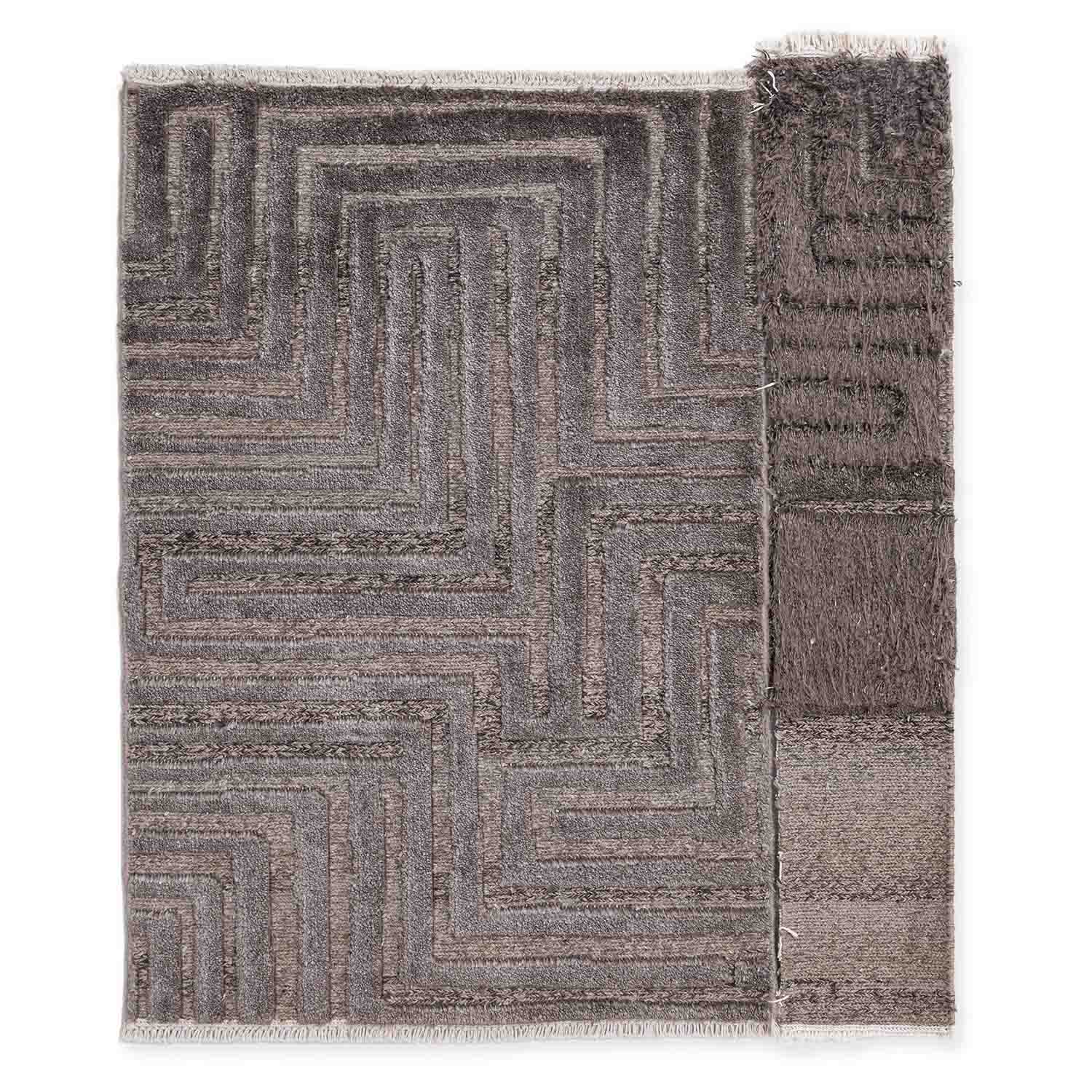 Laker Handknotted Wool and Silk Rug