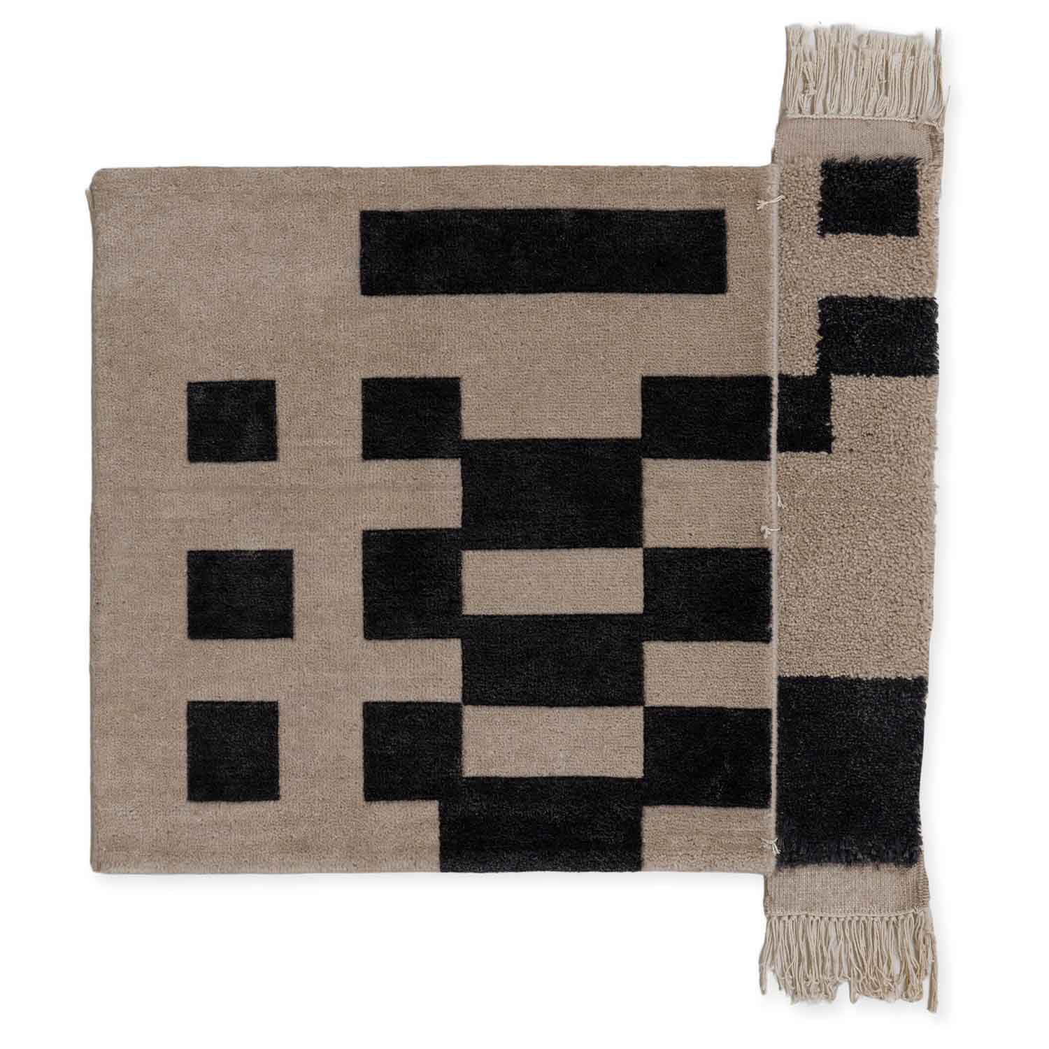 Chamber Handknotted Wool and Viscose Rug
