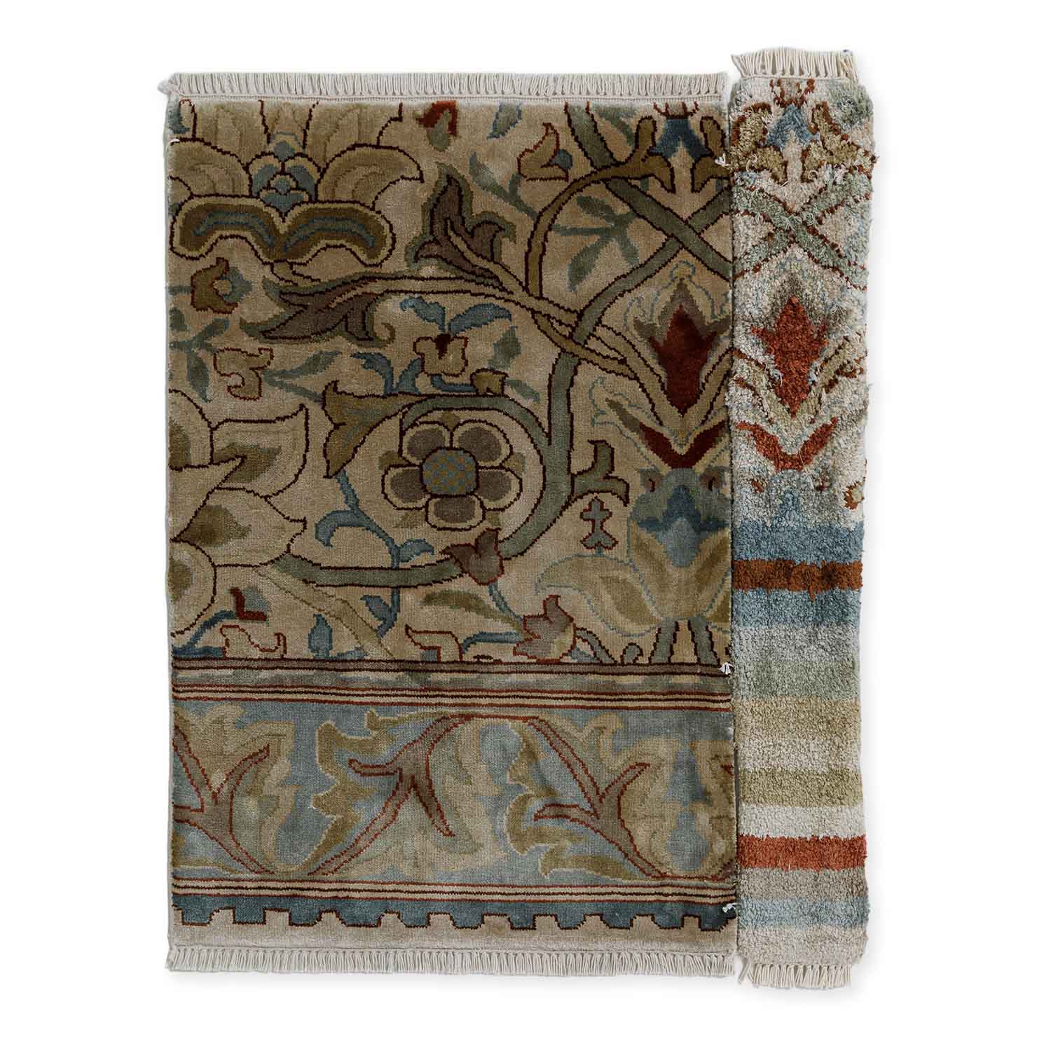Rosewood Handknotted Silk Rug