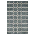 Checks Handknotted Wool Rug