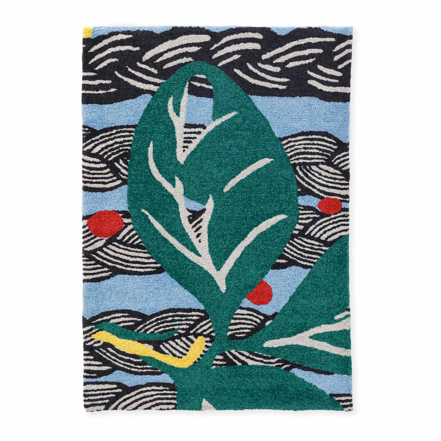 Frond Hand-tufted wool rug