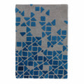 Cubical Hand-tufted wool rug