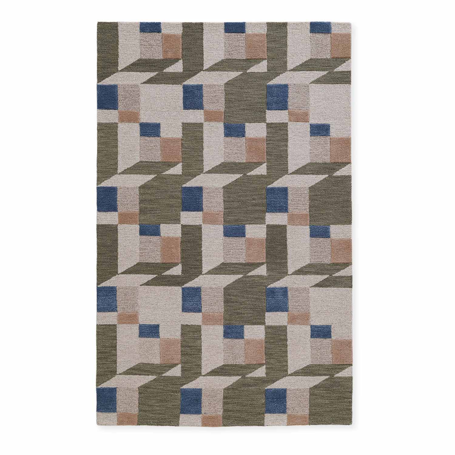 Pathrix Hand-tufted wool rug