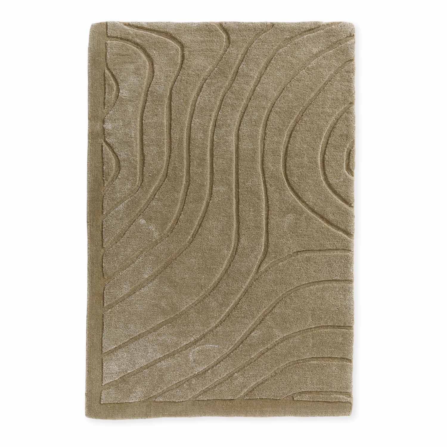 Rya Hand-tufted wool and viscose rug