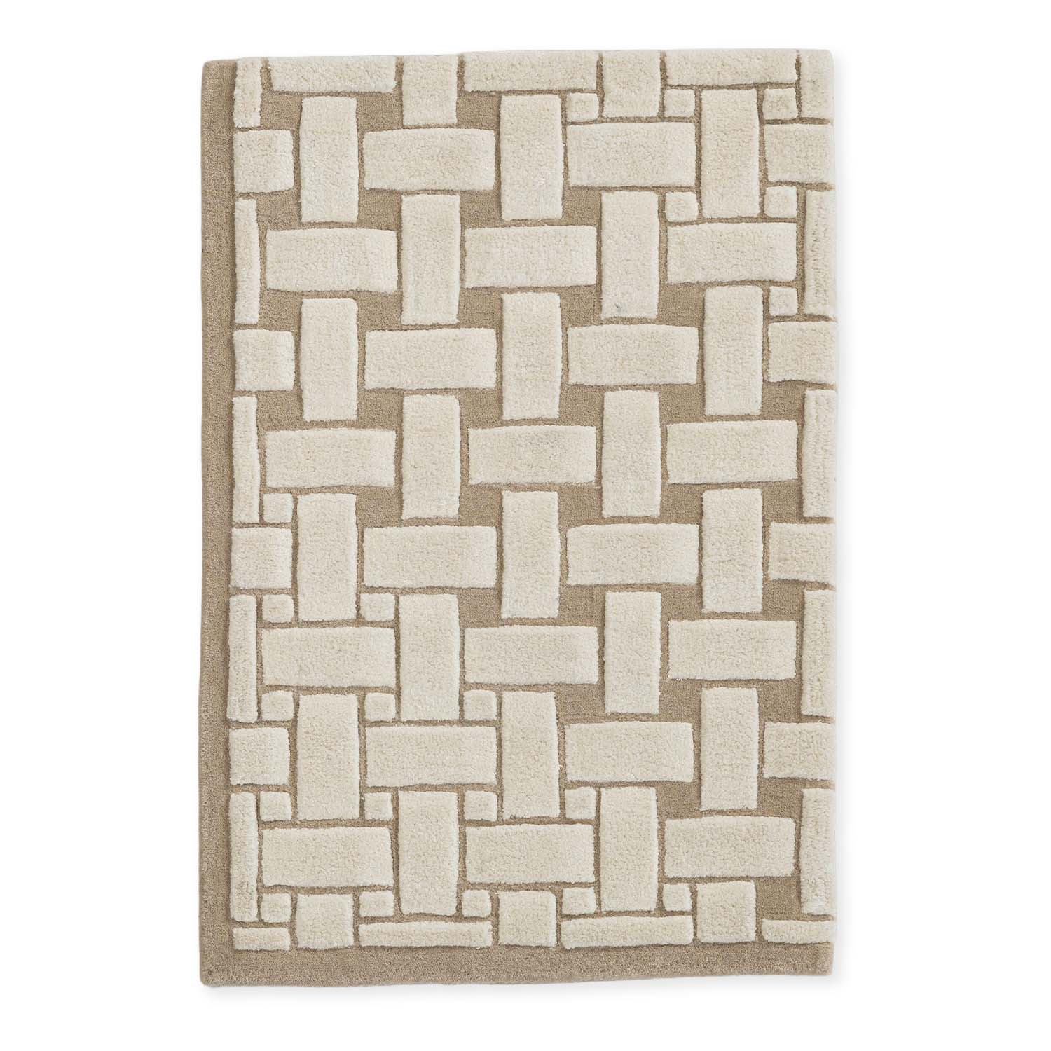 Shag Hand-tufted wool and viscose rug