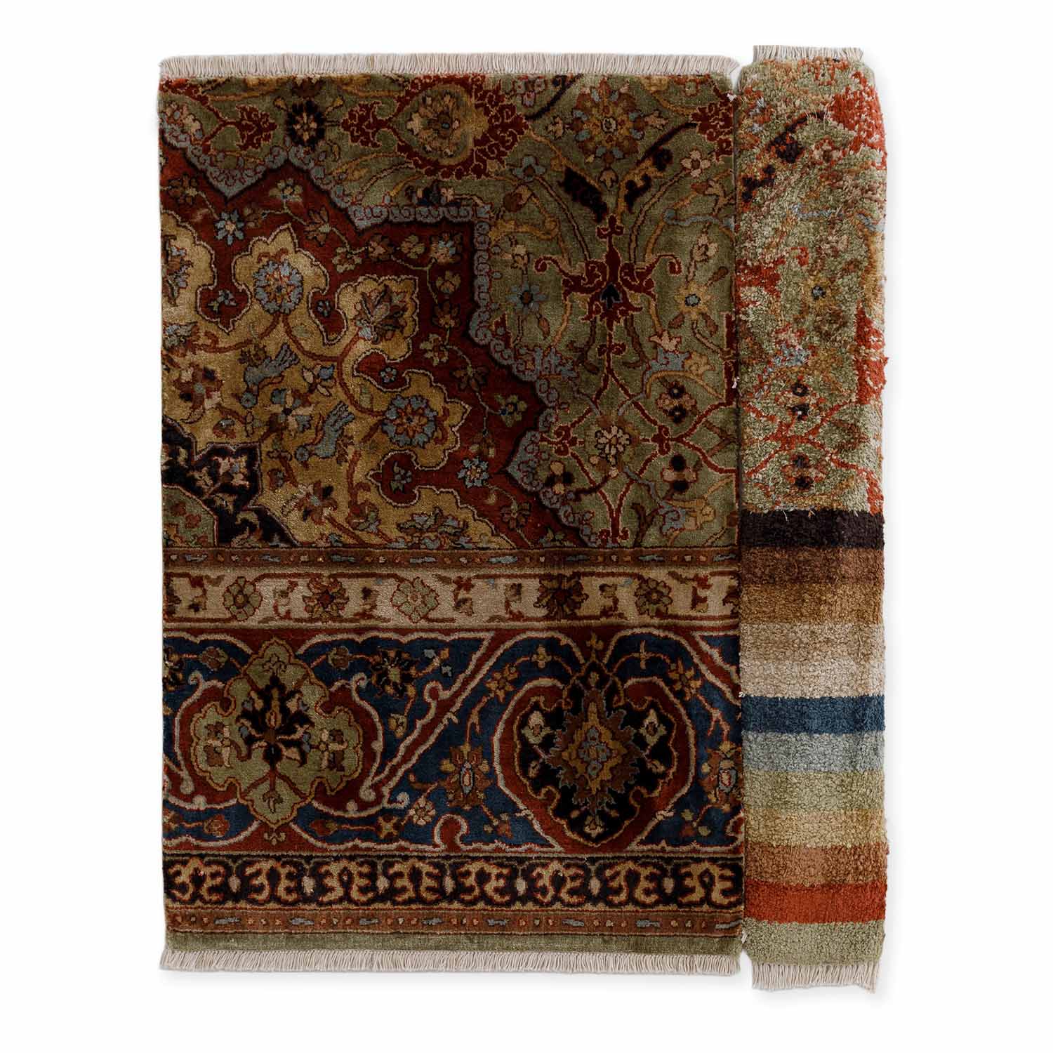 Pushpiya Hand-knotted silk rug