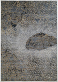 Muddle Hand Knotted Woollen And Viscose Rug