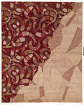 Matsya Tat Hand Knotted Woollen And Viscose Rug