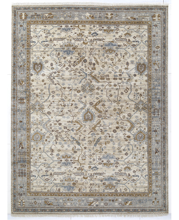 Nicolette Hand Knotted Woollen Rug