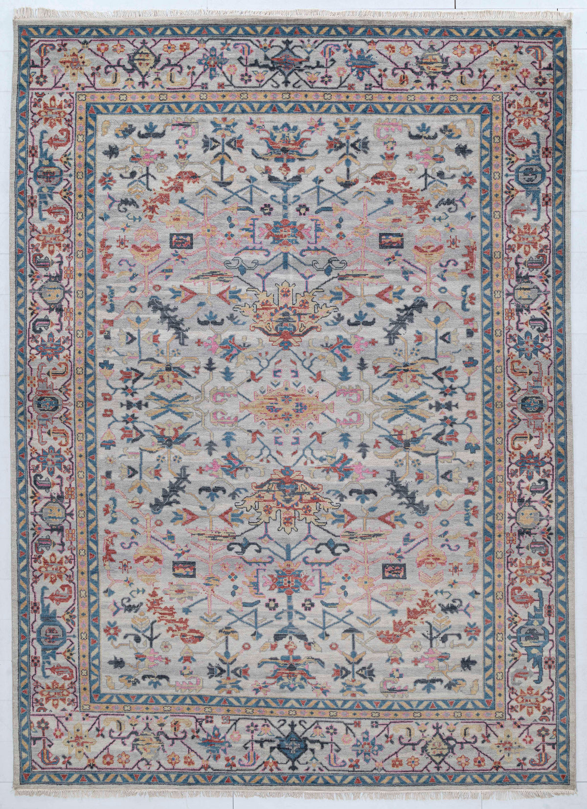 Maheep Hand Knotted Woollen Rug