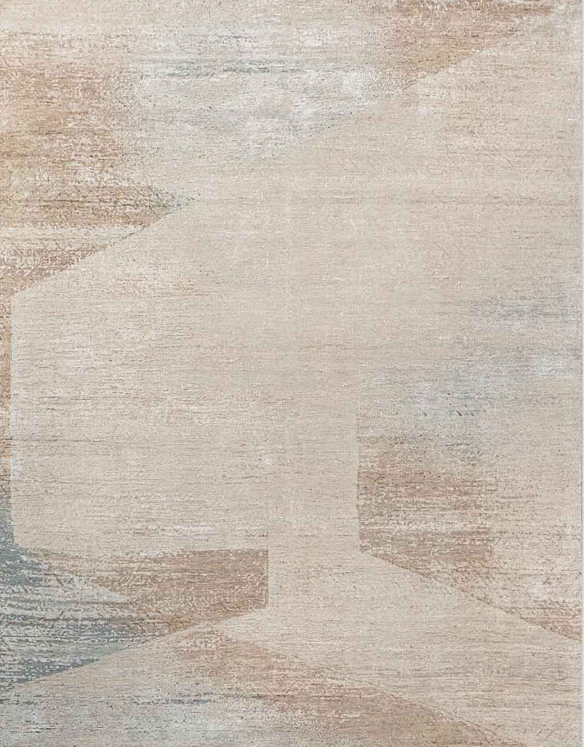 Notaro Handknotted Wool and Silk Rug