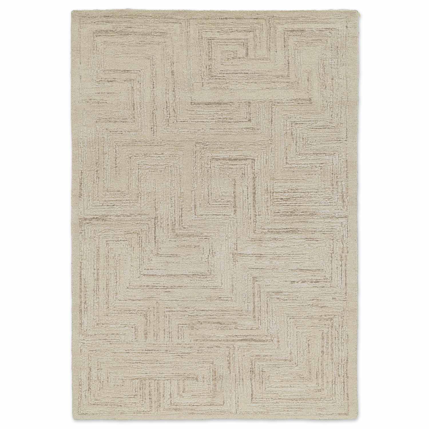 Claire Handknotted Wool and Bamboo Silk Rug
