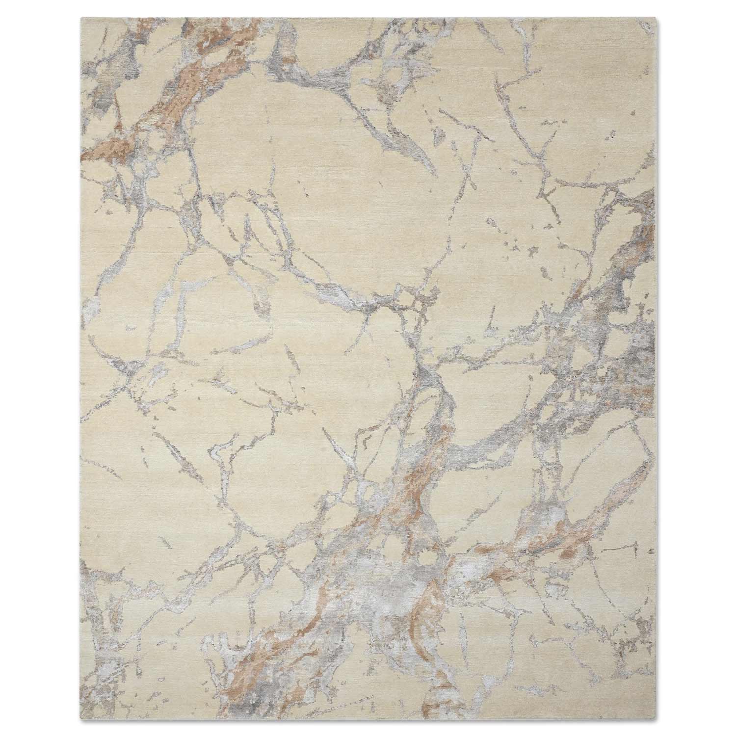 Asteron Handknotted Wool and Viscose rug