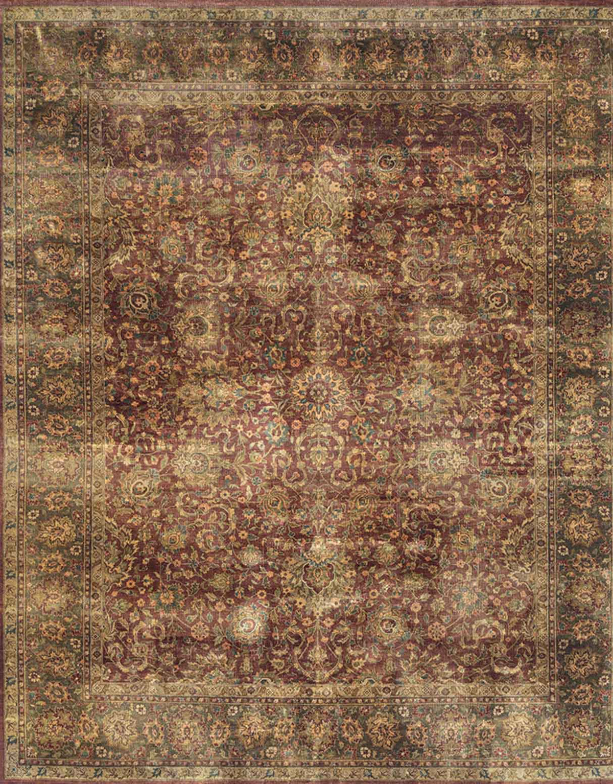 Babak Handknotted Nizam Wool Rug