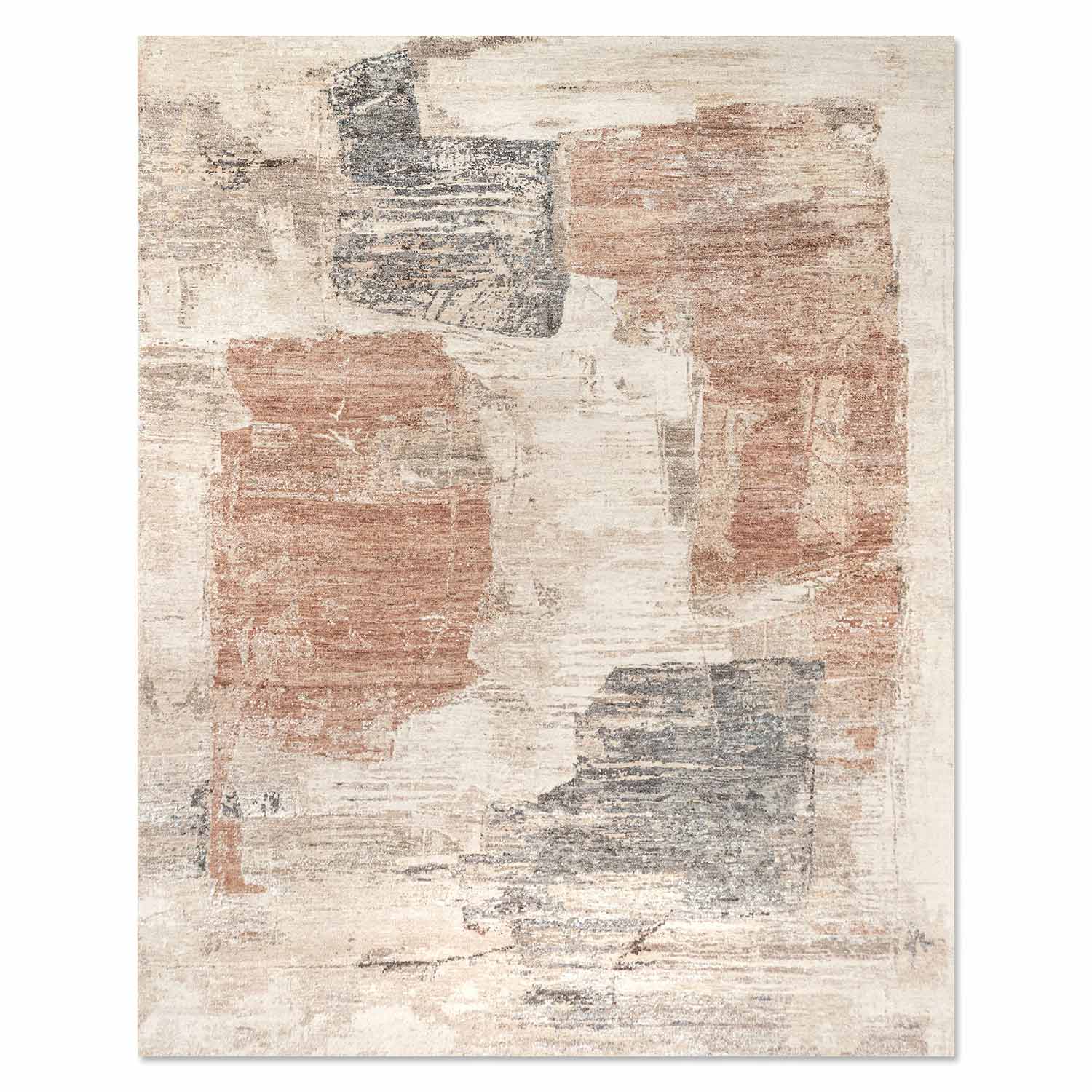 Caligo Handknotted Wool and Silk Rug