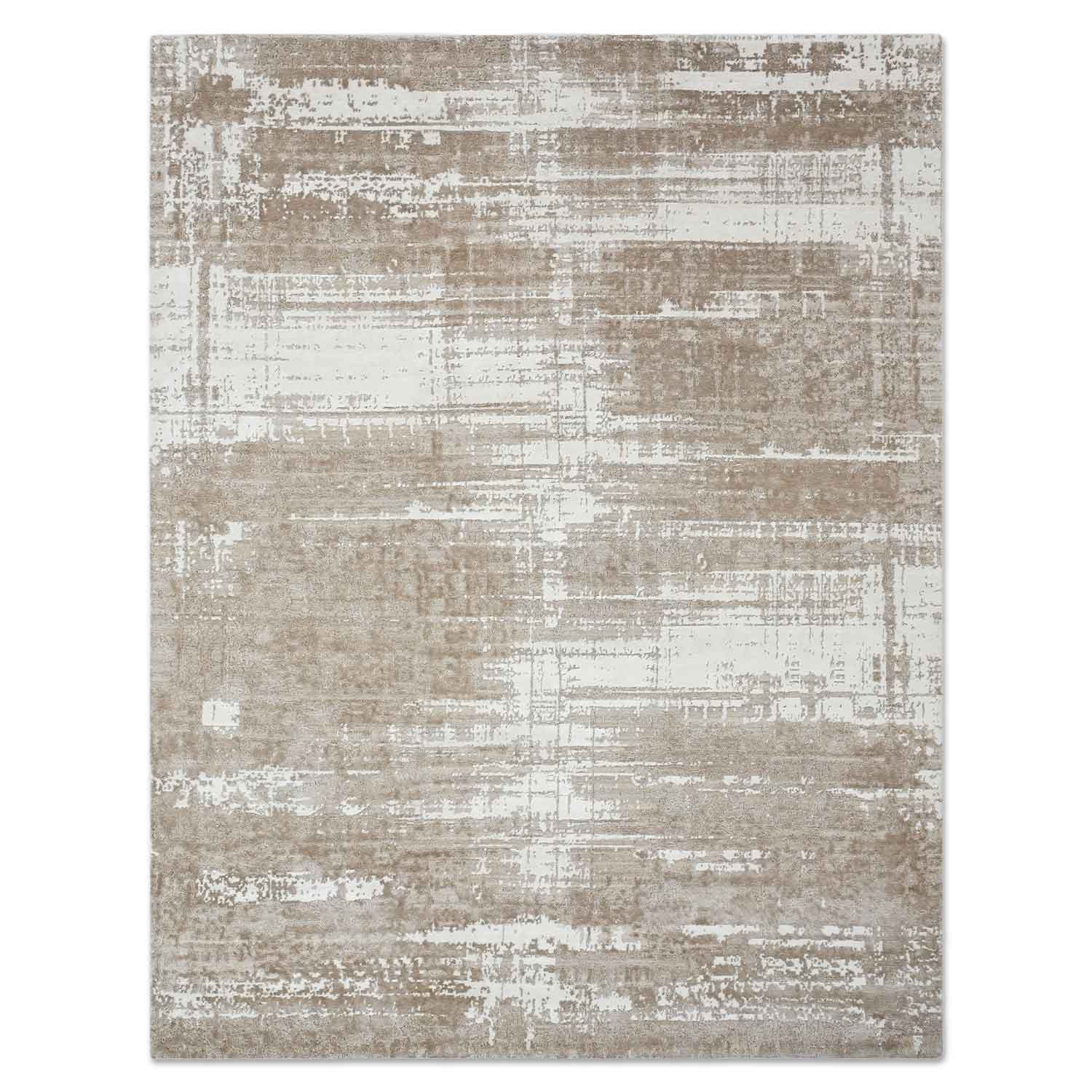 Zariya Handknotted Wool and Viscose Rug