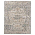 Abrash Handknotted Wool and Silk Rug